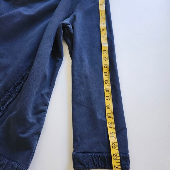 Soft Surroundings Blue Pull on Cotton Spandex Top with Gathered Trim Size 2X - Picture 10 of 10